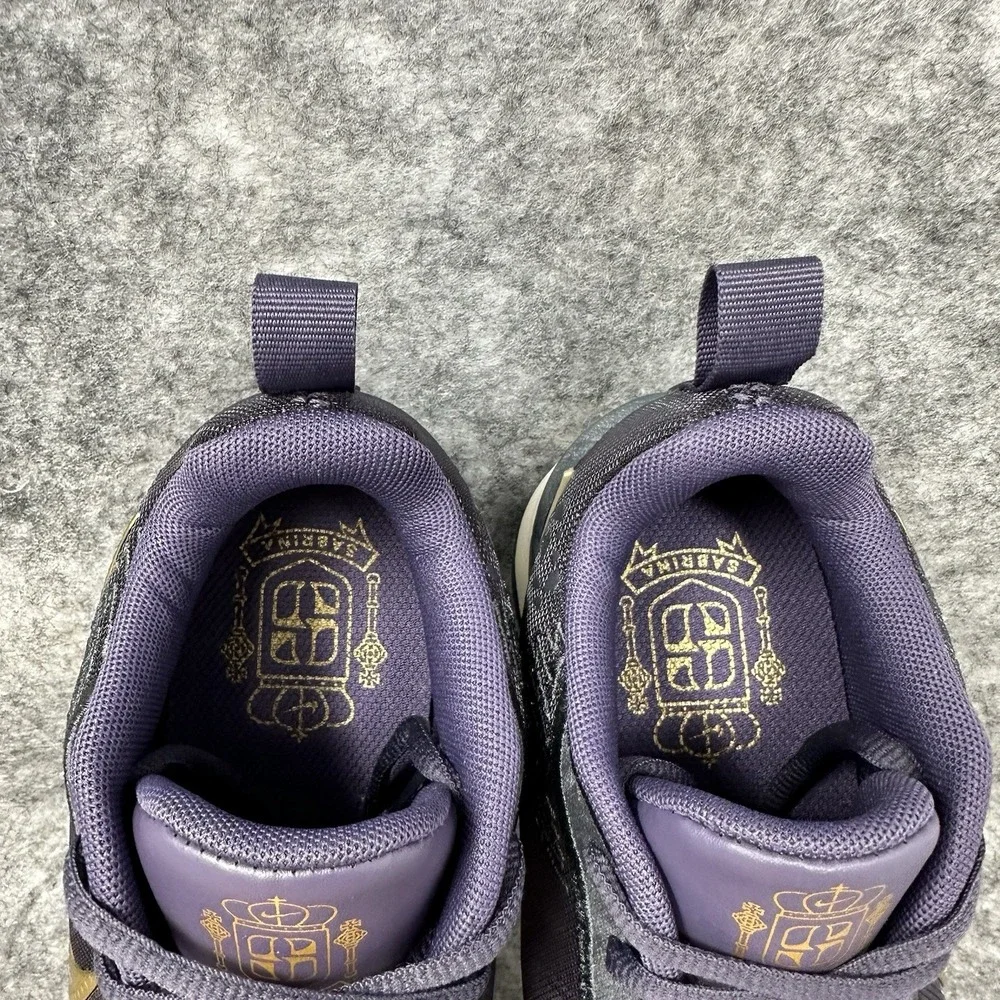 Nike Sabrina 2 KC Basketball Shoes GS Size 6Y Purple Broken Records FV7302-500